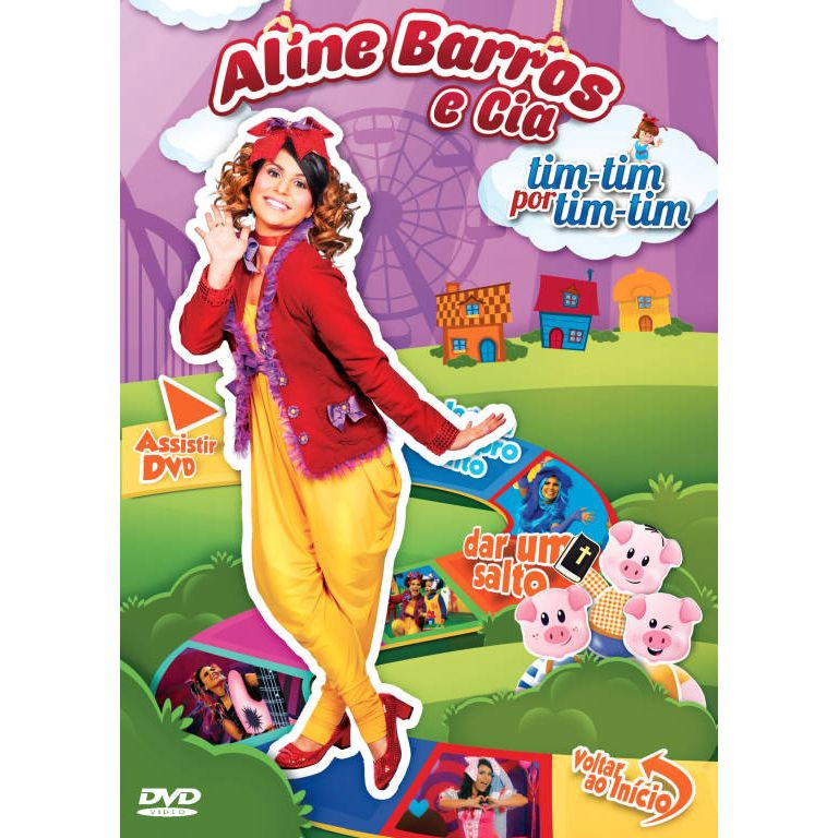 DVD Aline Barros & Cia 3 - Abertura 