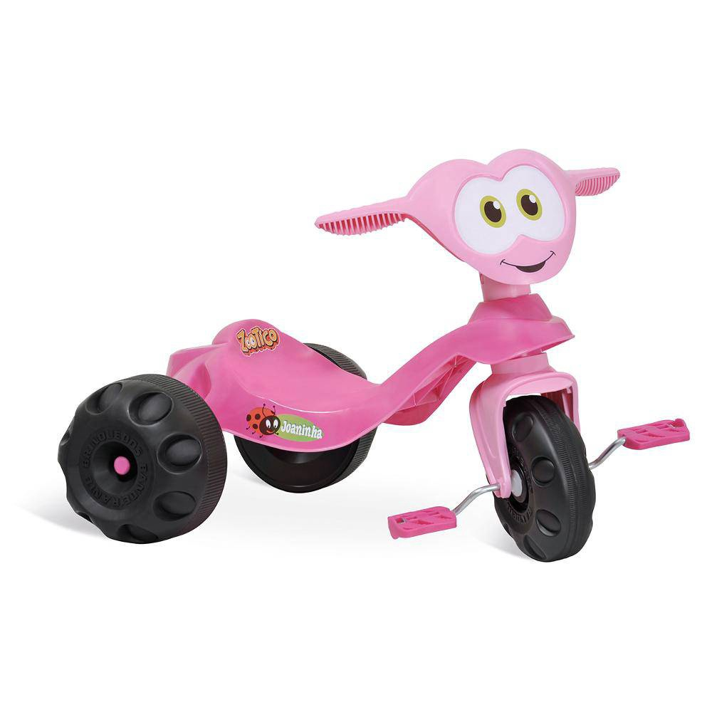 Triciclo Infantil Zootico Joaninha - Bandeirante