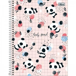 Caderno Espiral Tilibra Capa Dura Universitário 10 Matérias Lovely Friends - 160 Folhas Menor preço em Caderno Espiral Tilibra Capa Dura Universitário 10 Matérias Lovely Friends - 160 Folhas