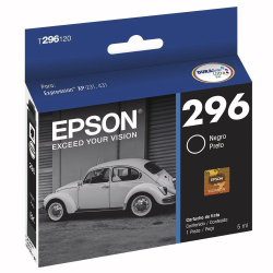 Cartucho De Tinta T296120 (296) Preto Epson Menor preço em Cartucho De Tinta T296120 (296) Preto Epson