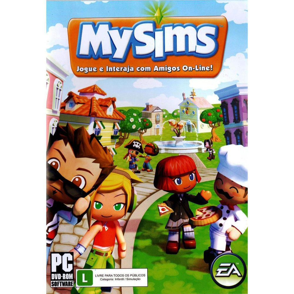 Dvd My Sims - Jogo pc