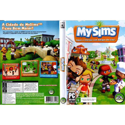 Dvd My Sims - Jogo pc