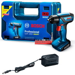 Parafusadeira à Bateria 12V bivolt 110/220V GSR1000-LI Smart bosch é boa?