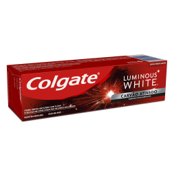 Creme Dental Colgate Luminous White Carvão Ativado 70g é boa?