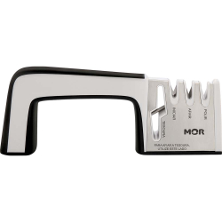 Afiador de Facas e Tesouras Metalúrgica Mor Linha do Assador - (23x8,5cm) Menor preço em Afiador de Facas e Tesouras Metalúrgica Mor Linha do Assador - (23x8,5cm)