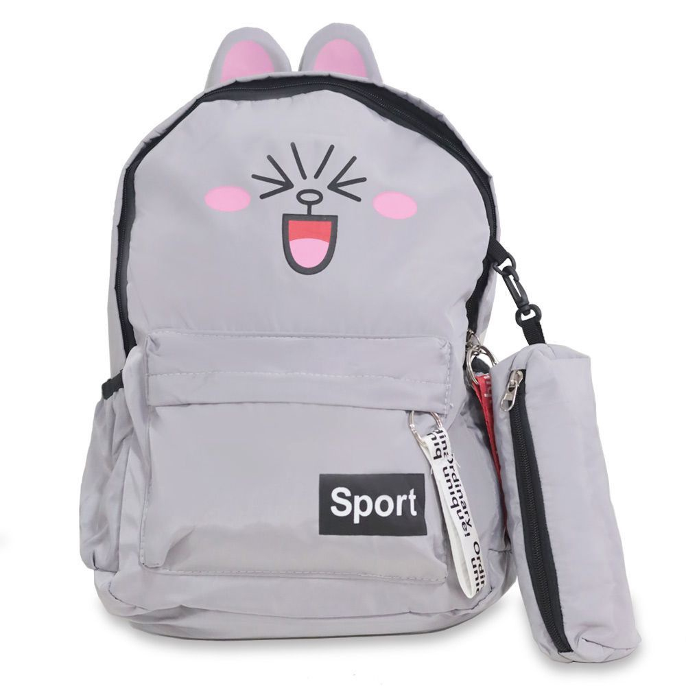 Mochila Orelhas De Gato Gatinho Rosa