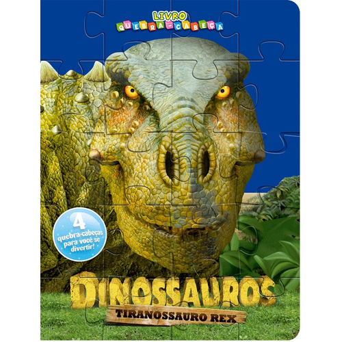 Puzzle 200 peças Batalha dos Dinossauros - Loja Grow