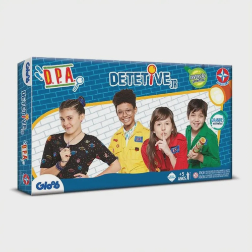 Agente Secreto Jogo de Tabuleiro Brinquedo Educativo de Detetive Jogos e  Desafios Bambalalão Brinquedos Educativos