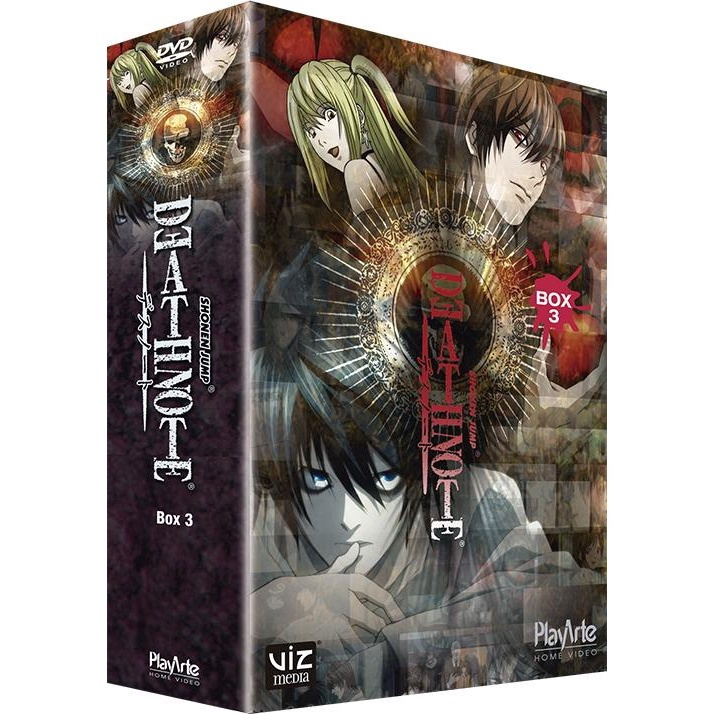 Death Note 3 Dvds Box 2 Volumes 4, 5 & 6 em Promoção na Americanas