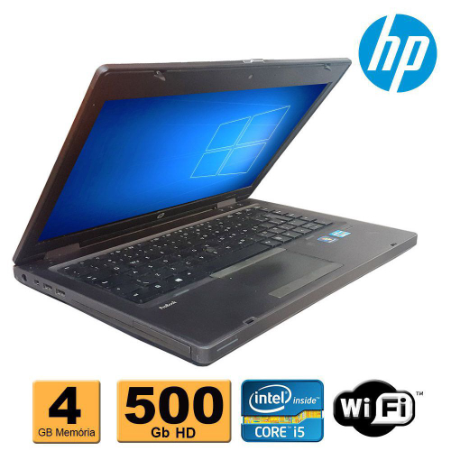 Usado Notebook Hp Probook B Core I Gera O Gb Hd Gb Wifi