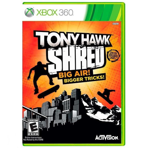 Tony Hawk Shred com Skate + Jogo Xbox 360