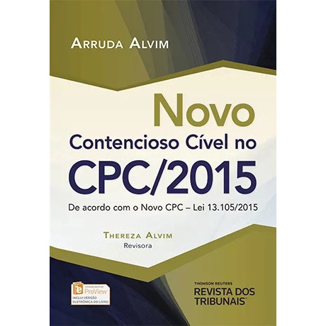 Livro - Novo Contencioso Cível No Cpc/2015