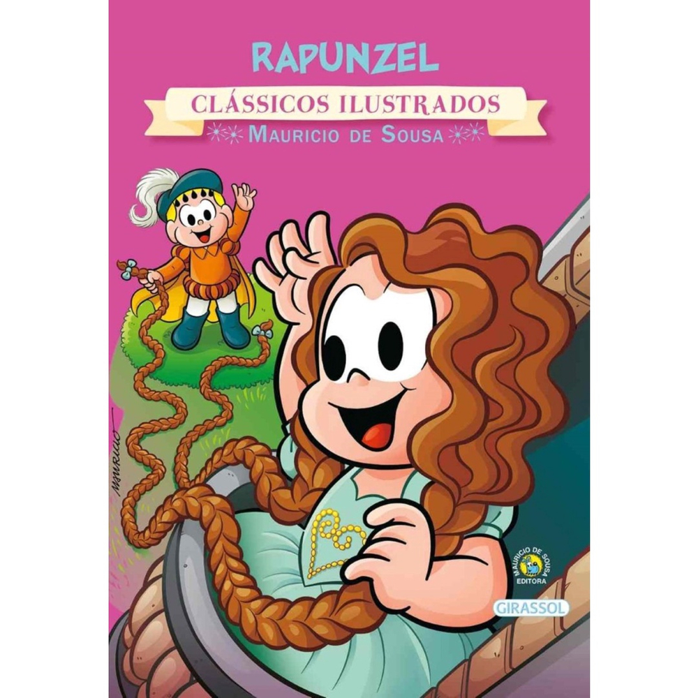 Turma Da Mônica Clássicos Ilustrados Para Colorir - Rapunzel - 1ª Ed. em  Promoção na Americanas