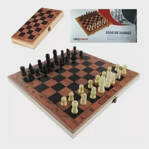 Venda de Jogo de Mesa de Xadrez com Tabuleiro de Madeira Online