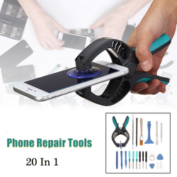 Novo 20 em 1 tela de celular móvel abrindo kit de ferramentas de reparo chave de fenda é boa?