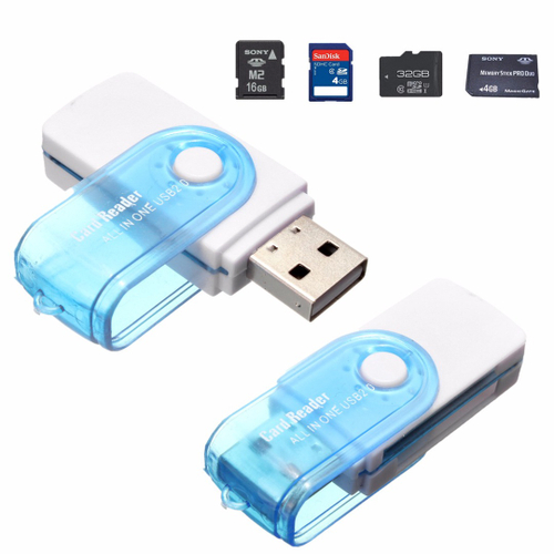 Tudo Em Um Leitor De Cartão De Memória Usb Adaptador Para Micro Sd Sdhc Tf M2 Mmc 