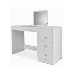 Penteadeira Escrivaninha Camarim Iza com Espelho e 3 Gavetas Branca? Incasa é ruim? Penteadeira Escrivaninha Camarim Iza com Espelho e 3 Gavetas Branca? Incasa é boa?