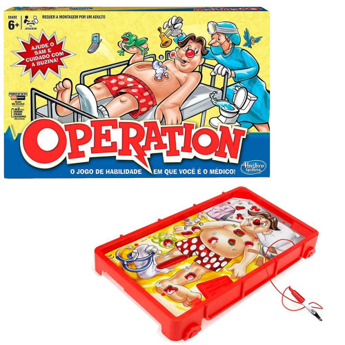 Jogo Antigo De Cirurgia Brinquedo