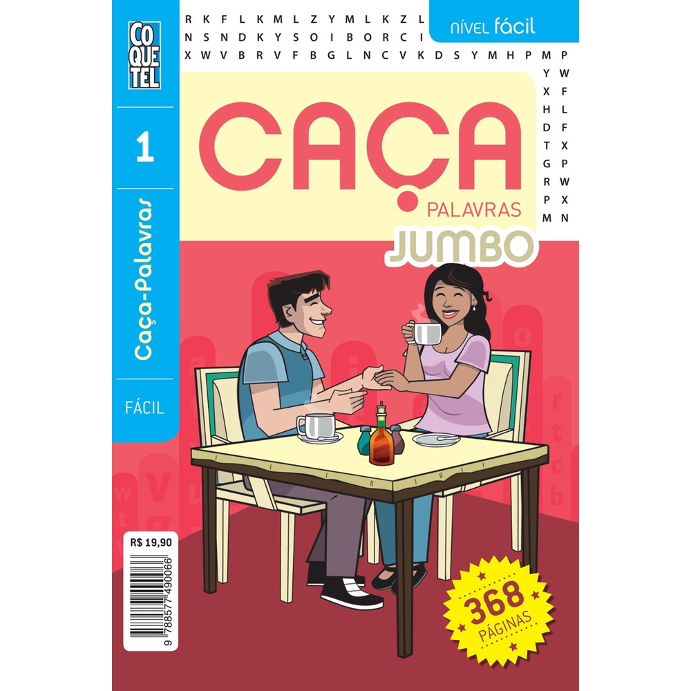 Caca Palavras - Nivel Facil Medio Dificil - Livro 1 - Ed Especial -  Coquetel em Promoção na Americanas