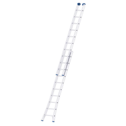 Escada de Alumínio Mor Extensiva, 20 Degraus - 5206 Menor preço em Escada de Alumínio Mor Extensiva, 20 Degraus - 5206