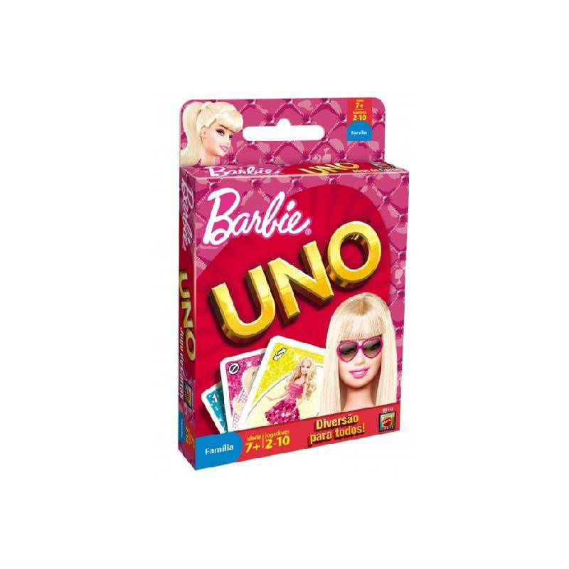 Jogo Uno - Barbie - Mattel - superlegalbrinquedos