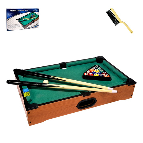 Jogo Mesa Mini Bilhar Sinuca Snooker 51 X 31 Completo em Promoção na  Americanas