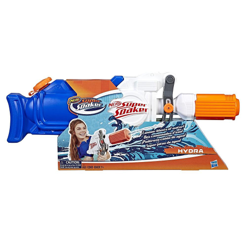 Nerf Lançador de Água Super Soaker Hydra - Hasbro na Americanas