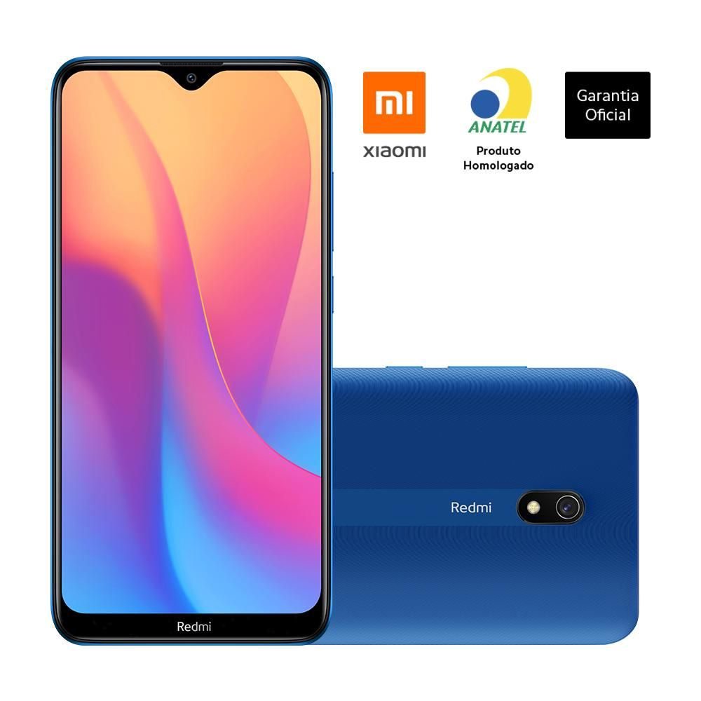 Smartphone Xiaomi Redmi 8A 32gb / 2gb Ram/Tela 6.22 - Azul em Promoção ...