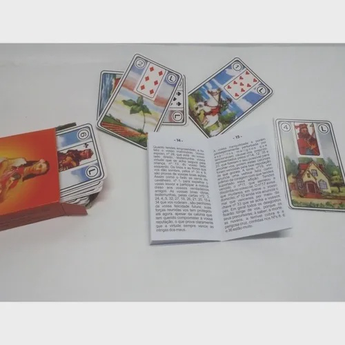 Jogo de Cartas-Cigana da Sorte (C/ 36 Cartas)-Casa Neilomar