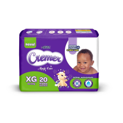Fralda Descartável cremer jumbo Xg - 20 Unidades é boa?