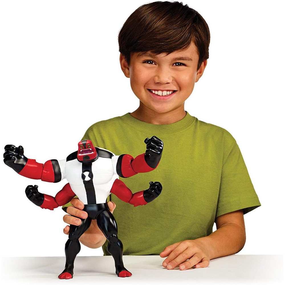 Boneco Ben 10 Grande Luxo 4 Braços 30cm Articulado Original Sunny |  Submarino