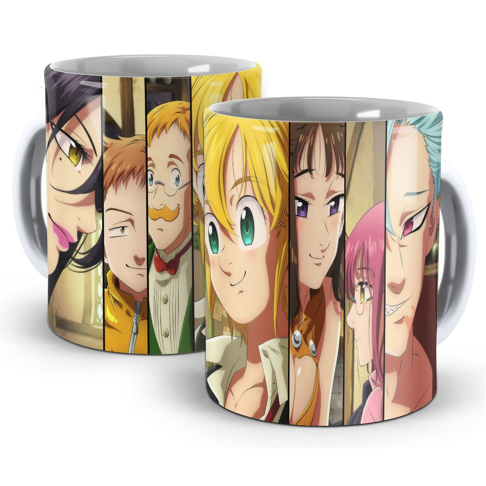 Caneca Nanatsu No Taizai - 7 Pecados Capitais - M9 em Promoção na Americanas