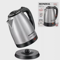 Chaleira Eletrica Mondial 2 Litros 1200w Pratic Inox Ce-06 é ruim? Chaleira Eletrica Mondial 2 Litros 1200w Pratic Inox Ce-06 é boa?
