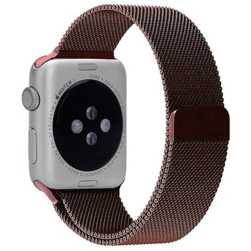 Pulseira Milanese Para Apple Watch 38 40mm Cafe Jetech em Promocao na Americanas