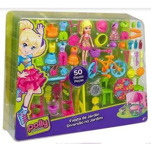 Polly Pocket Festa no Jardim com Bichinhos - Mattel