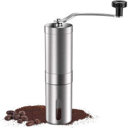 Moedor de Café Manual em Inox e Cerâmica Portátil Moe Grãos Menor preço em Moedor de Café Manual em Inox e Cerâmica Portátil Moe Grãos