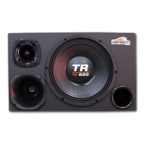 Caixa Para Carro Alto Falante Woofer 12 Triton 620 Ds-800X4 - Imagem 3