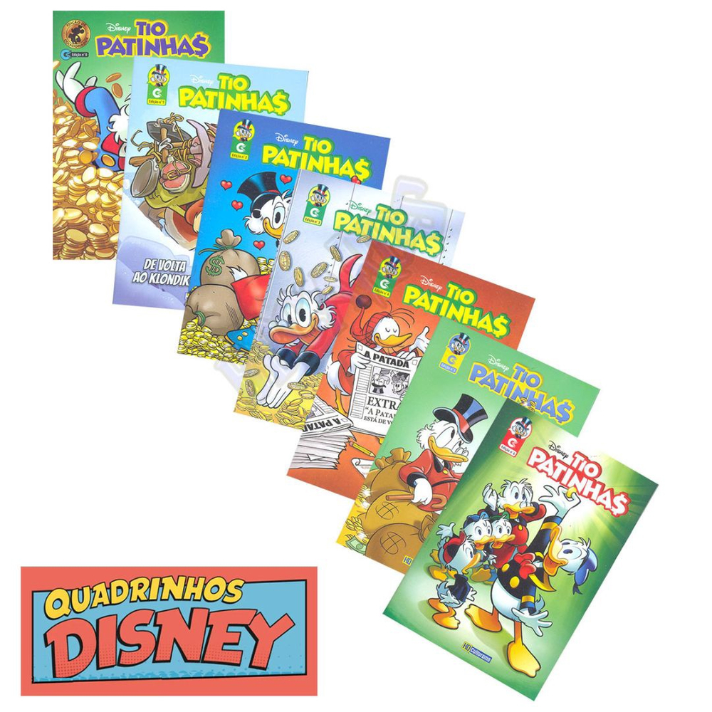 Hq Disney English Comics Gibi em Inglês Tio Patinhas Vol. 10 - Revista HQ -  Magazine Luiza