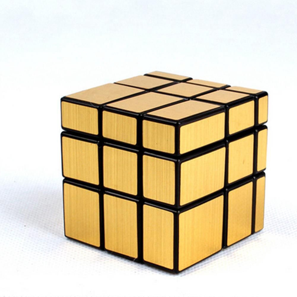 CUBO MÁGICO ESPELHADO 2X2 DOURADO