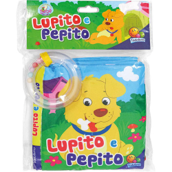 Livro - Que Fofura - Um livro de pano! Lupito e Pepito é boa?