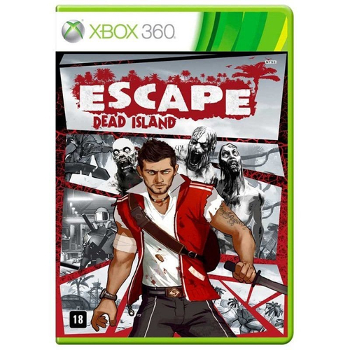 JOGO ESCAPE DEAD ISLAND ORIGINAL XBOX 360 MIDIA FISICA CD.