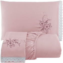 Jogo de Cama Casal Queen 3 Peças Rose é boa?