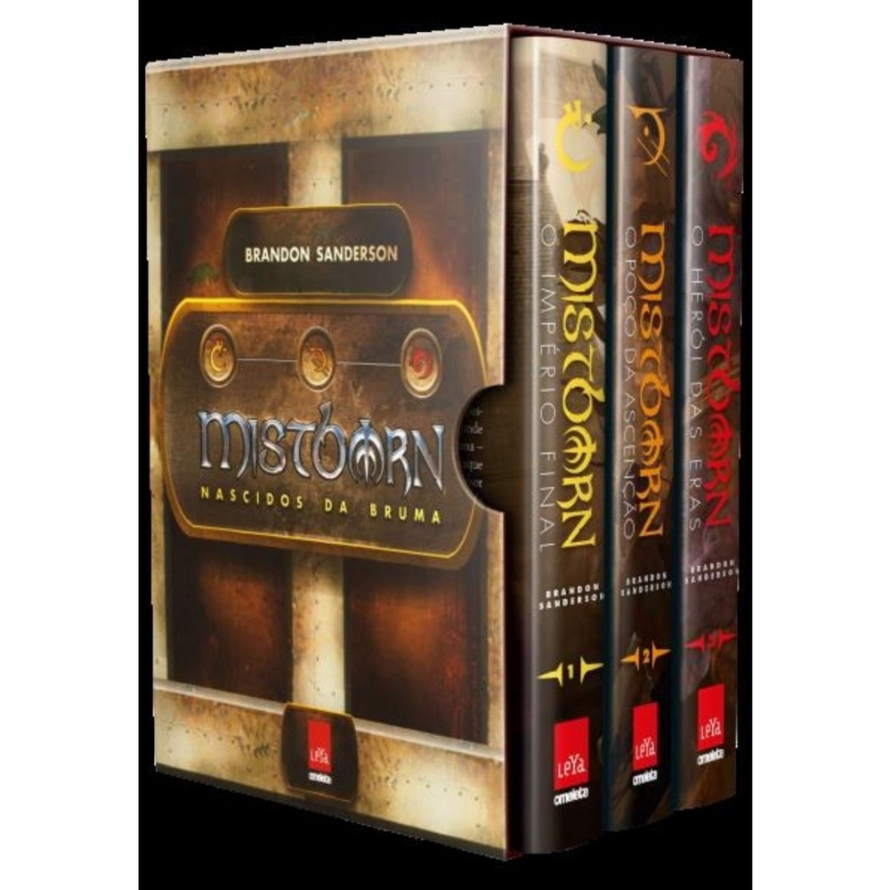 Box Livro Mistborn Era 1 Nascidos Da Bruma Era 1 Brandon Sanderson  Paperback Capa Comum (em inglês) - Escorrega o Preço