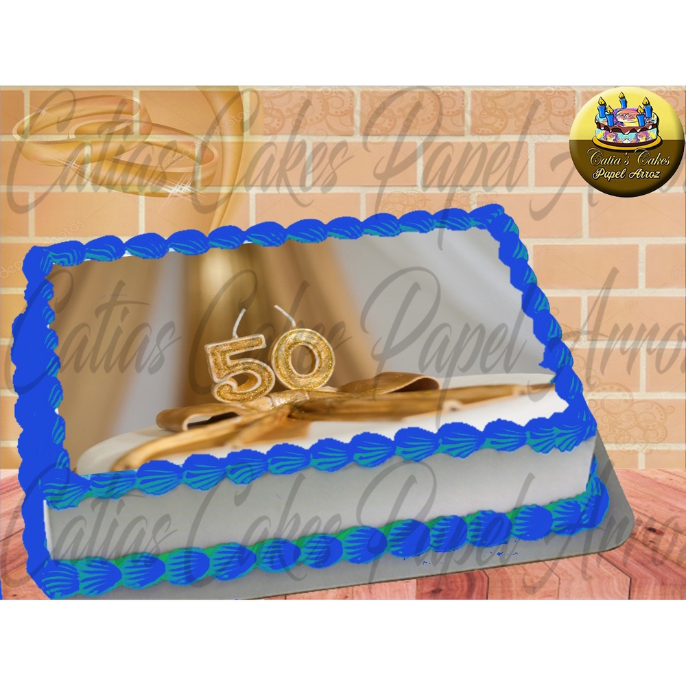 Masculino - Torta com Papel de Arroz - Tema da sua festa