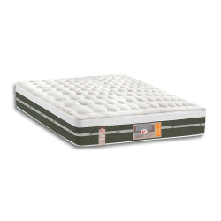 Colchão Casal Castor Molas Bonnel 32x138x188cm Euro Pillow Silver Star Air 10875 Menor preço em Colchão Casal Castor Molas Bonnel 32x138x188cm Euro Pillow Silver Star Air 10875