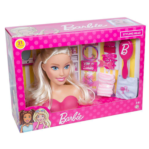 Boneca Barbie Busto Maquiagem e Cabelo Pupee 1282 – Starhouse Mega