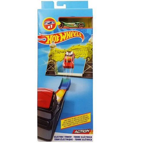 Brinquedo Pista Hot Wheels Acrobacia Lançador Carrinho fth79