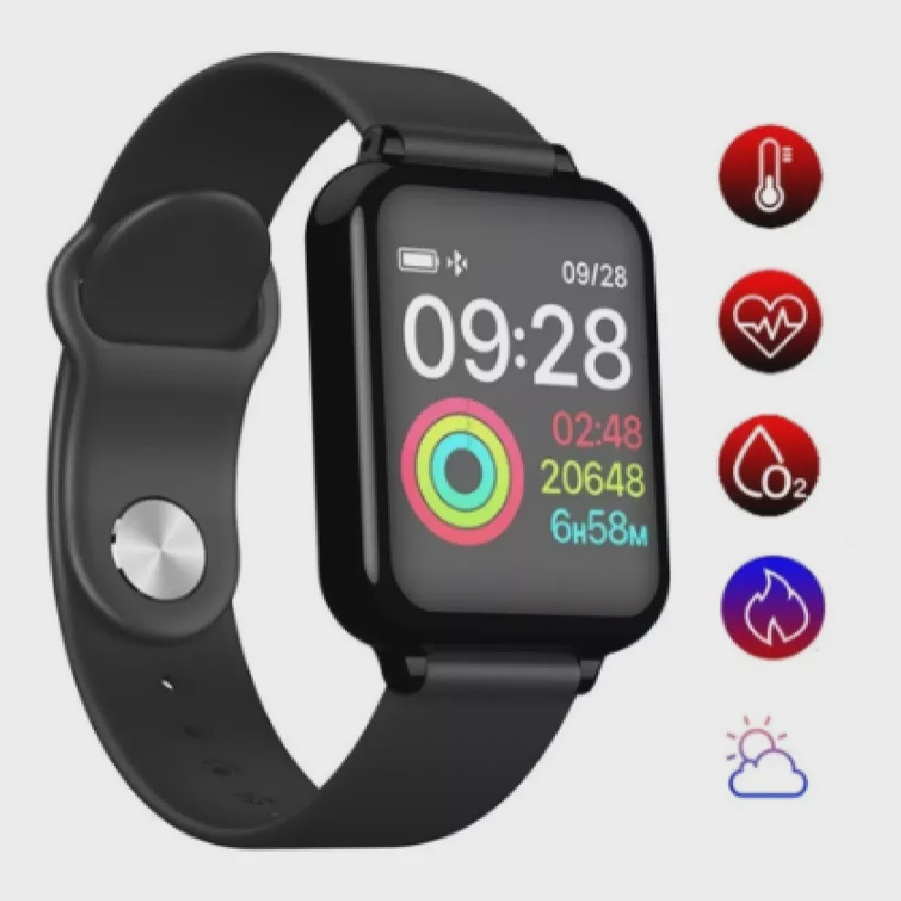 Smart Watch B57 Relógio Inteligente App Hero Band