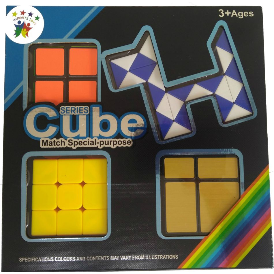 Kit Cubo Mágico Séries Especial Cube 6 Modelos Nível - Fanxin - Cubo Mágico  - Magazine Luiza