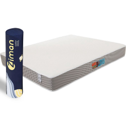 Colchão Queen Ortopedico Firme Com EuroPillow De Látex 100% Natural 158X198X25 - Ziman Master Menor preço em Colchão Queen Ortopedico Firme Com EuroPillow De Látex 100% Natural 158X198X25 - Ziman Master